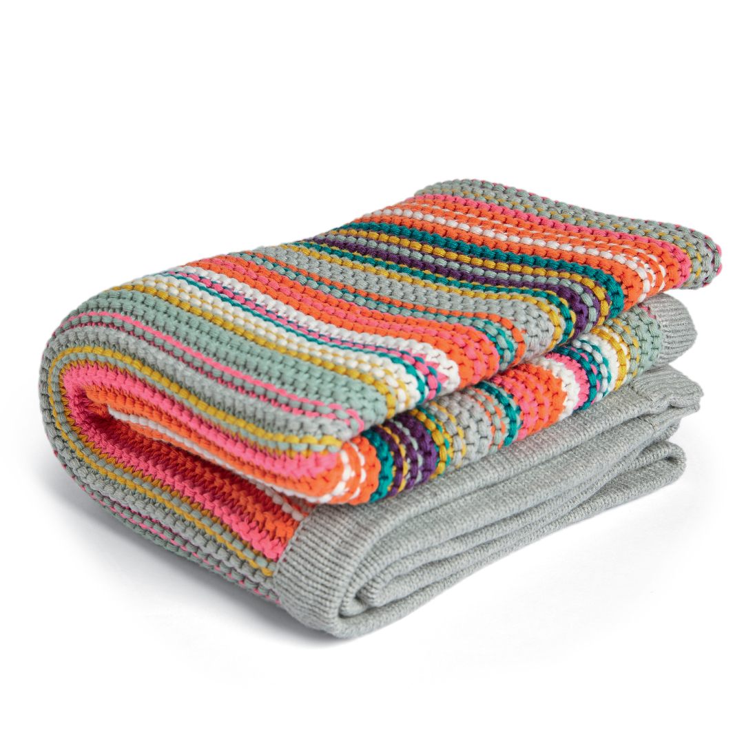 Mamas & Papa Knitted Blanket ผ้าห่มถัก Big Top Tales Mommoriesstore
